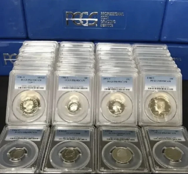 ✯ ESTATE SALE! ✯ PCGS Slabbed GRADED U.S. Proof Coin Hoard ✯ 1 SLAB LOT
