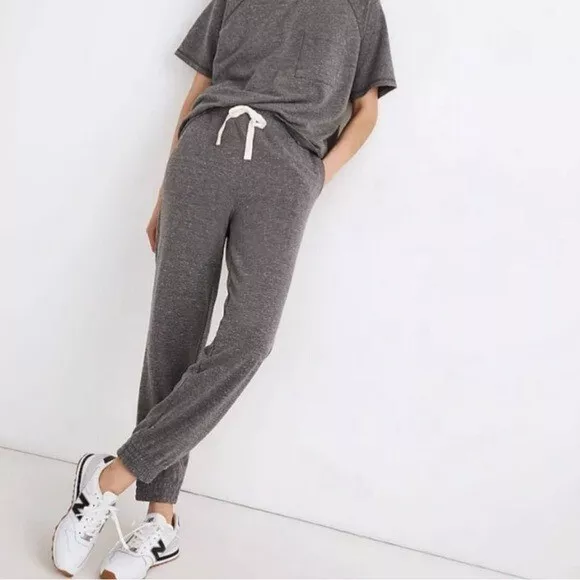 Madewell Large Skyterry Easygoing Jogger Pants New