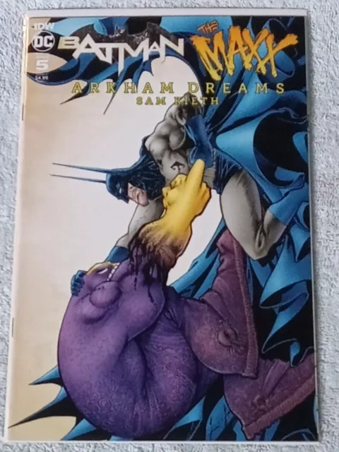 Batman The Maxx Arkham Dreams #5A  Sam Keith - DC Comics/IDW 2018