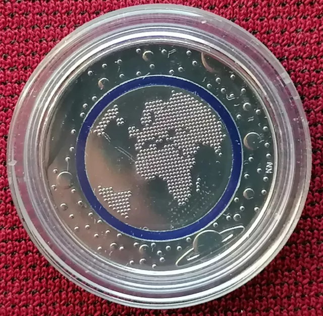 5 Euro Münze BRD Planet Erde 2016 D München Polymerring stempelglanz SEHR RAR!