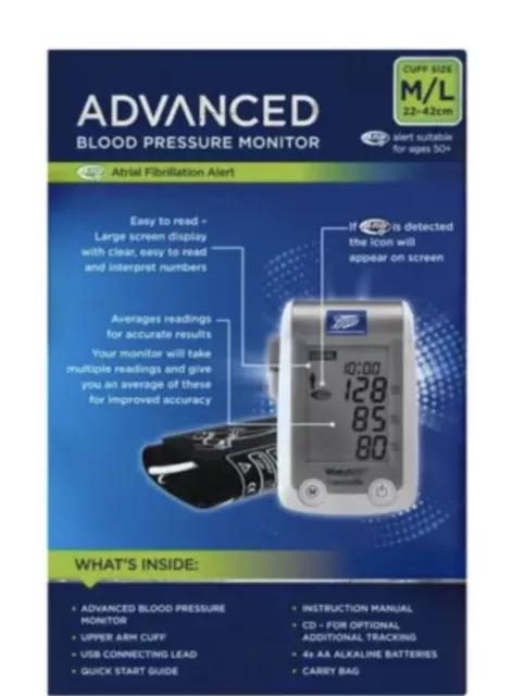 Boots Advanced Blood Pressure Monitor New