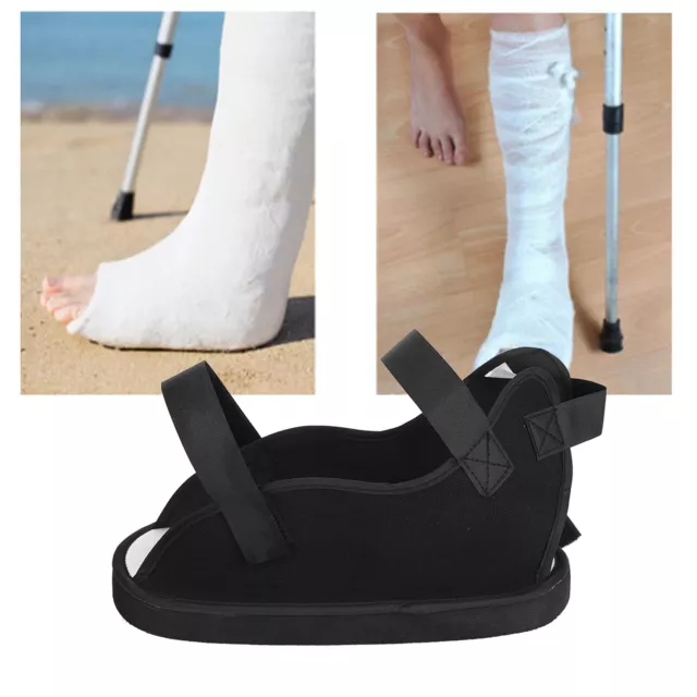 Post Op Shoe Open Toe Fracture Plaster Protective Leg Foot Supports Health S CHP