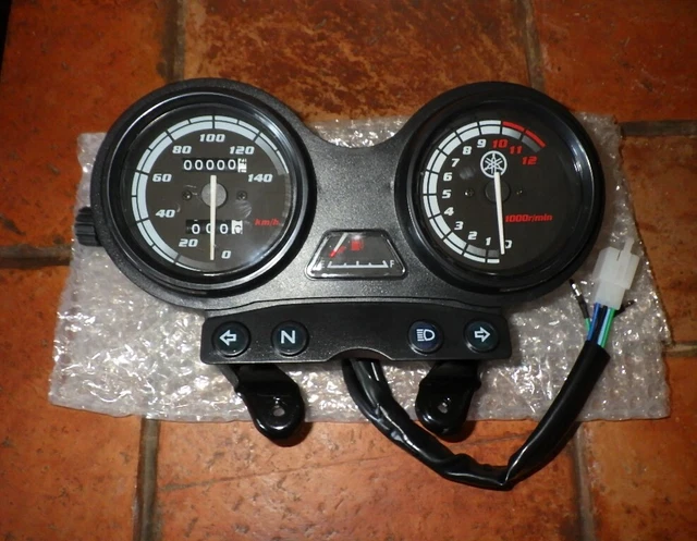 Tableau De Bord Et Compteur Kilométrique Pour Yamaha YBR125 (2000-2008) - Tachymètre Numérique - Facile à Installer - 8
