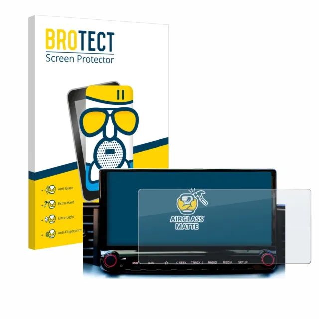 BROTECT Airglass matte Schutzfolie(für Kia Sportage Dreamteam QL 2017  Infotainment System 7)