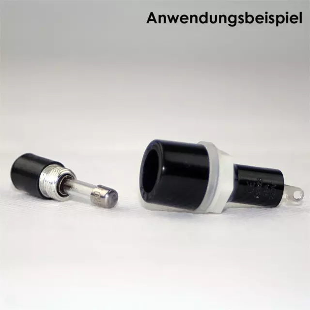 Porte-Fusibles Pour Installation Sécurité 5 X 20 MM, Version Fusibles Verre 6