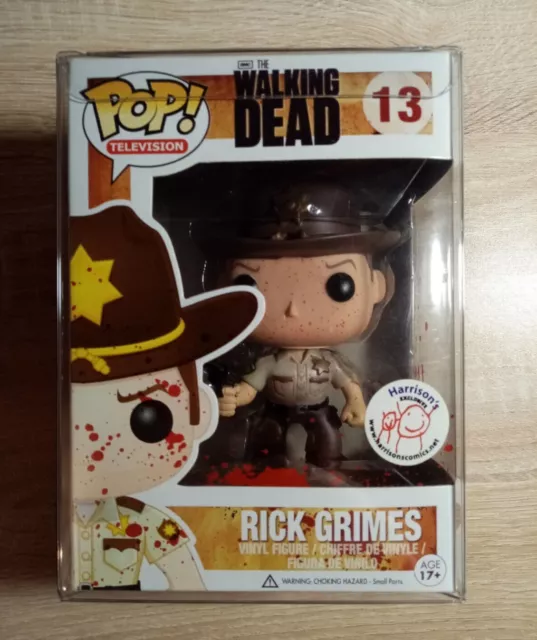 Funko POP! The Walking Dead 13# Rick grimes bloody harrisons Exclusive Figure