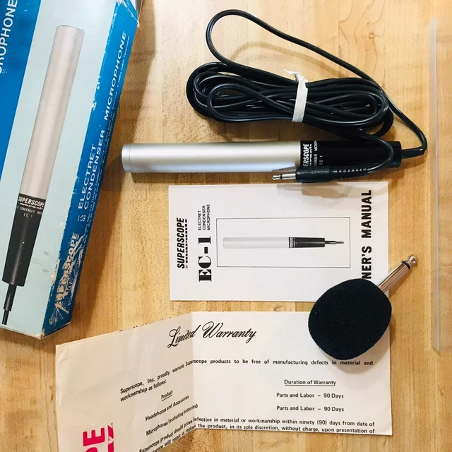 1 Electret Condenser Microphone FOR SALE! PicClick UK