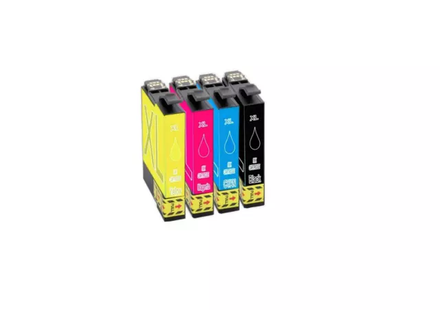 4 Tinte Patronen XL für Epson WorkForce  XP-2910 XP-2930 XP-2935 XP-2950 DWF 2