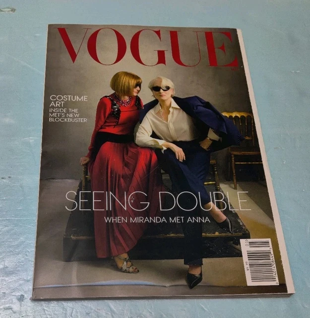 VOGUE MAGAZINE - Meryl Streep Anna Wintour Devil Wears Prada 2