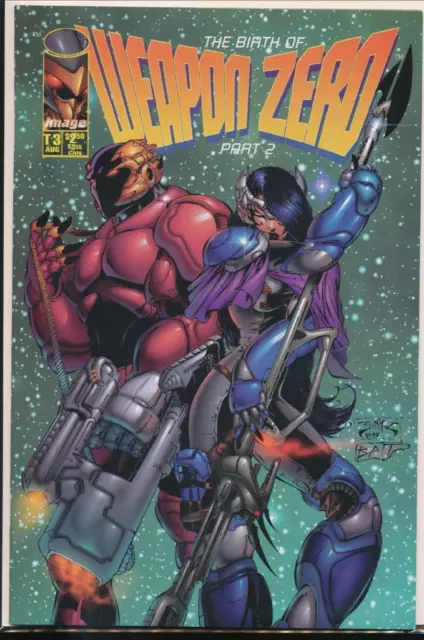 Weapon Zero, Comic Book, Vol. 1 #T-3 August 1995 (1st Printing)