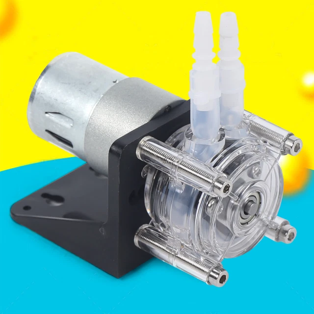 PERISTALTIC PUMP LARGE Flow DC Motor DIY Dosing Head Vacuum Pump 24V