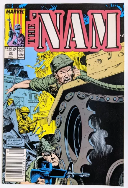 THE NAM 29 Marvel Newsstand Comic Copper Age