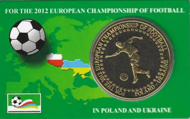 BTN Medaille Fussball EM 2012 Polen Ukraine