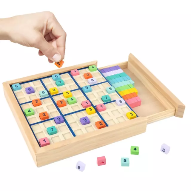 Chonor 12 Pièces 3D Puzzle Casse-tête en Bois - Classique Brain Teaser IQ  Puzzle Éducatif Jouet Jeu Jigsaw pour Enfants et Ad