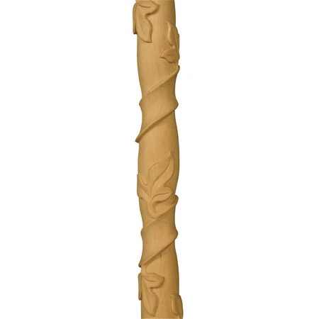 OSBORNE WOOD PRODUCTS 7116.96P 96 x 1 3/8 x 3/4 Sm. Vine Half Round Moulding in