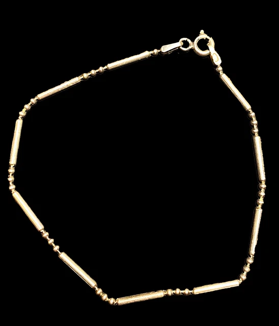 Bracelet Enfant En Argent Poinçonné - Longueur 17,5 Cm - Neuf Jamais Porté - Sans Marque
