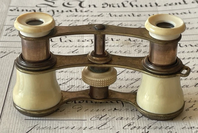 Ancienne Paire De Jumelles 8x – Vintage, Optique Rétro Sans Marque