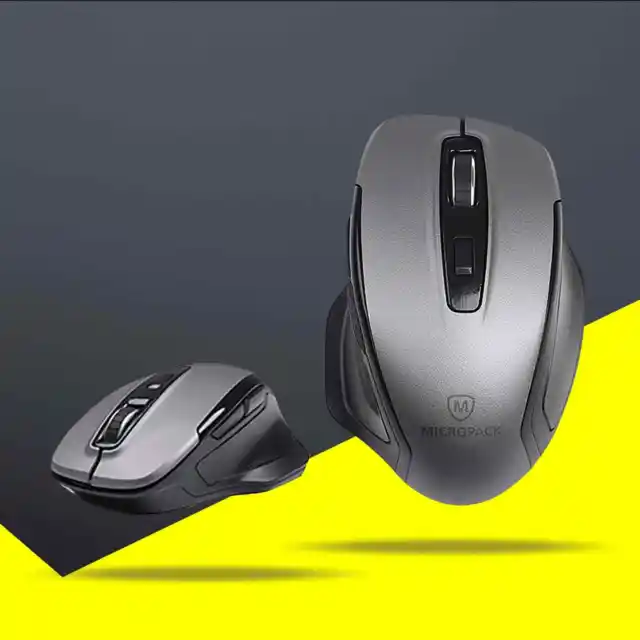 Wireless Gaming Mouse Ergonomic Design Comfortable Grip USB 10M Range Multi-Devi