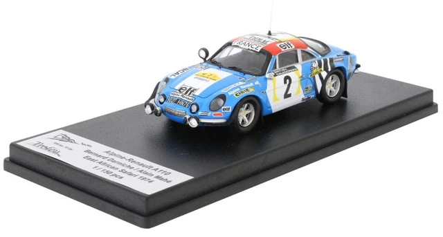 Renault Alpine Safari Afrique 1974 N°2 - Modèle Collection 1/43 Trofeu Limité 150 Ex | Résine