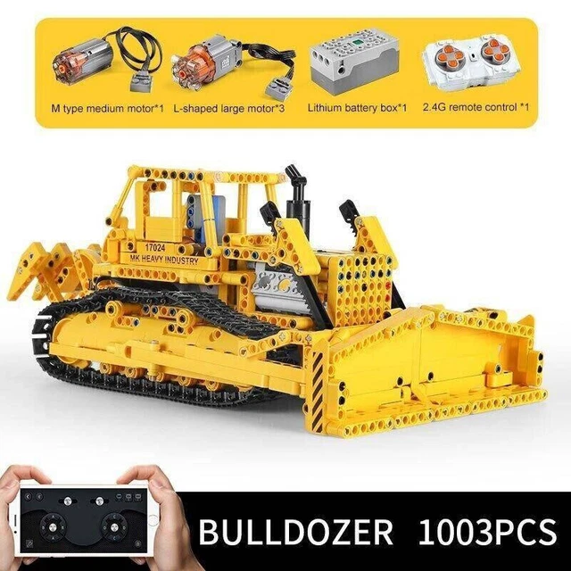 Mould King Gopher Loader Building Set - 1423 Piece App-Controlled Construction Vehicle For Adults & Teens