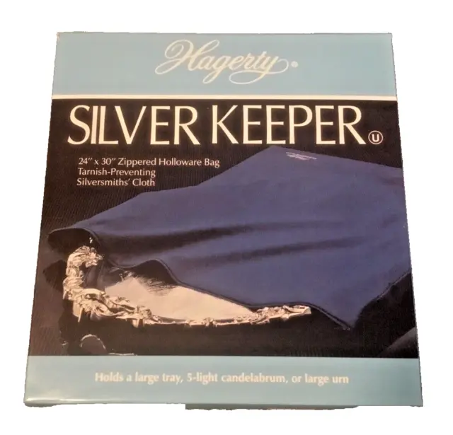 NEW Hagerty Silver Keeper 24 x 30 Zippered Bag