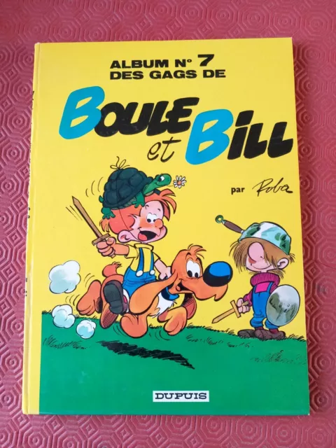 Boule et bill n° 7  roba 60 gags de Boule et bill dos rond