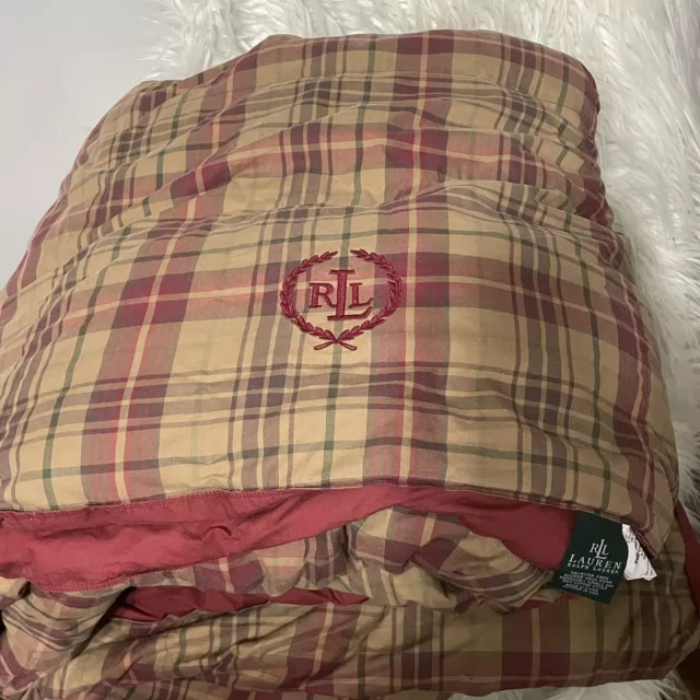 Ralph Lauren Kensington Reversible down alternative Comforter Queen Full