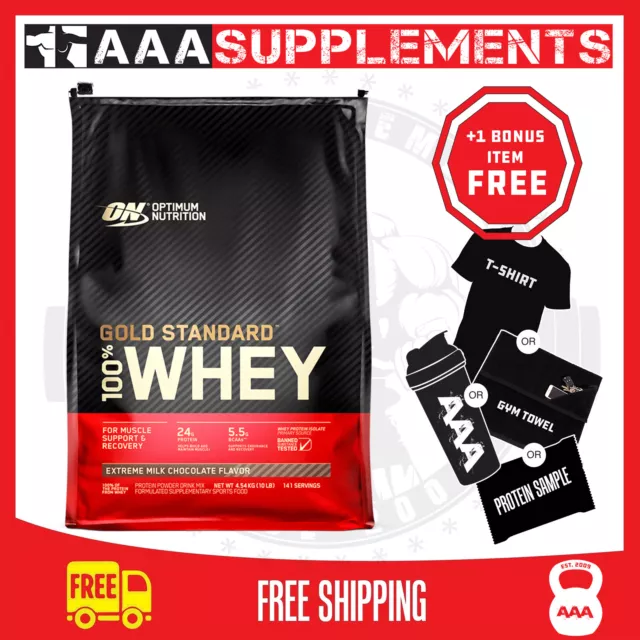 Optimum Nutrition 100% Gold Standard Whey Protein | 1lb 2lb 5lb 10lb + FREE POST