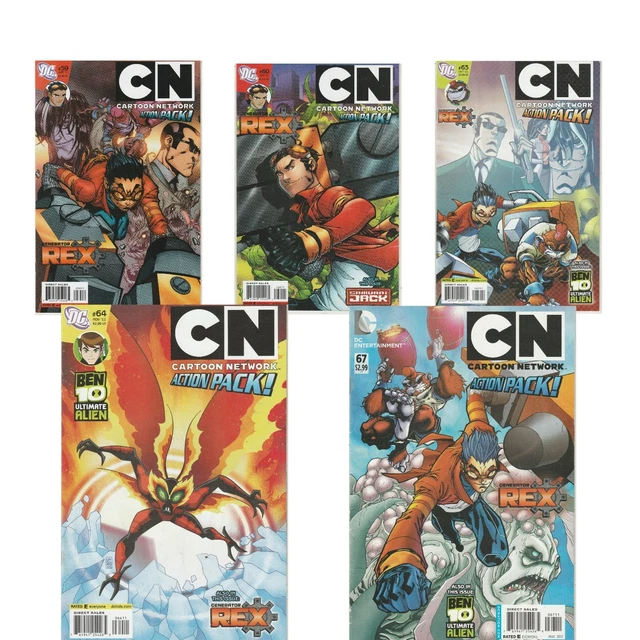 CARTOON NETWORK ACTION Pack 14 MIXED LOT Comic Books VF/NM