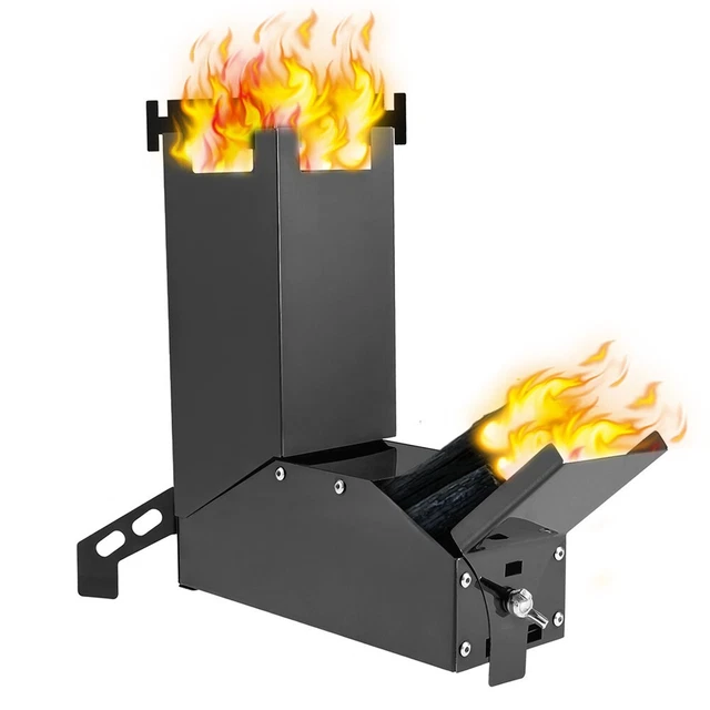 Poêle pliable extérieur support transversal fournit une plate-forme de cuisson