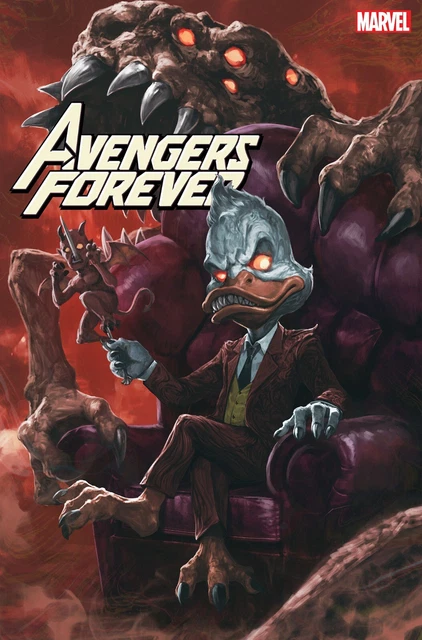 AVENGERS FOREVER #13 (DEMONIZED SKAN VARIANT) COMIC BOOK ~ Marvel Comics
