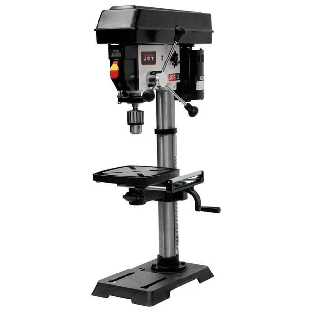 Jet Benchtop Drill Press 12" 115-V 1/2 HP Variable Speed w/ Built-In LED Light Jet Benchtop Drill Press 12" 115-V 1/2 HP Variable Speed w/ Built-In LED Light