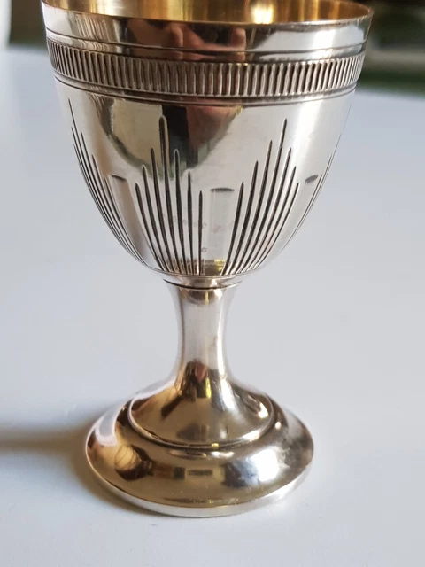COQUETIER ART DÉCO en ARGENT MASSIF 800 et Bakélite – Vers 1930 EUR 110,00 - FR