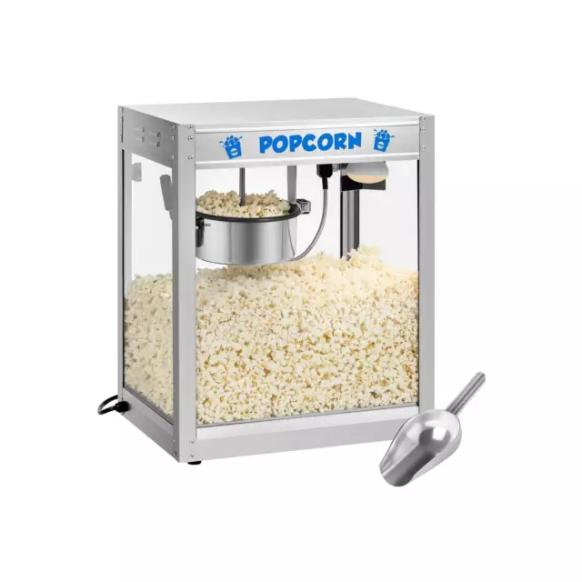 Popcorn Maker Retro Popcorn Machine Professional 1350W Teflon Pot Commercial