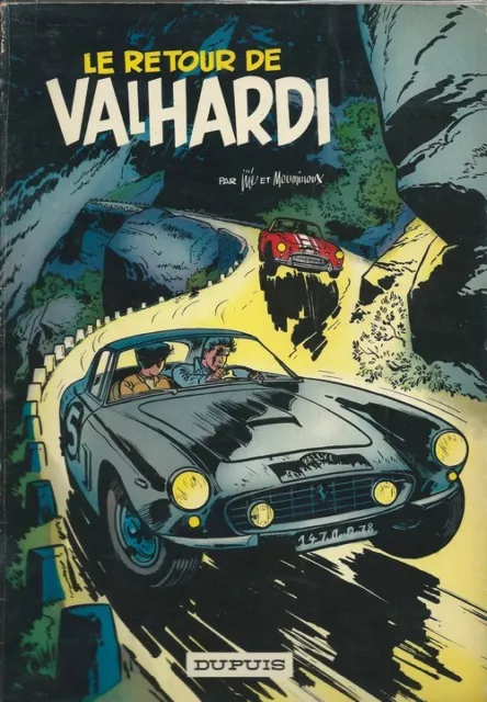 EO VALHARDI n° 12  1965 BEL ÉTAT + JIJÉ + GUY MOUMINOUX : LE RETOUR DE VALHARDI