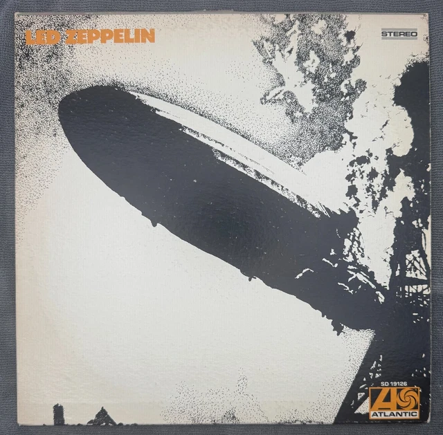 LED ZEPPELIN - Led Zeppelin LP Record 1969 SD 19126 Atlantic