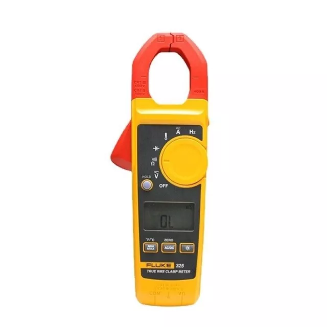 Fluke 323/324/325 True-RMS Digital Truerms 400A 600V Clamp Meter w/ Case & Leads