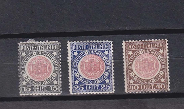italy 1921 Sc 130/2 venezia giulia,set       m1482