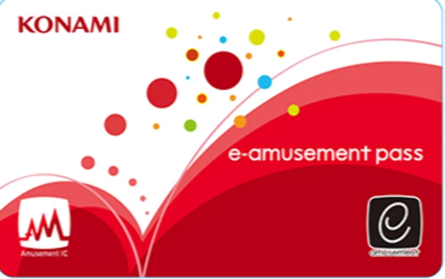 KONAMI E-AMUSEMENT PASS - Amusement IC Card - Arcade Game