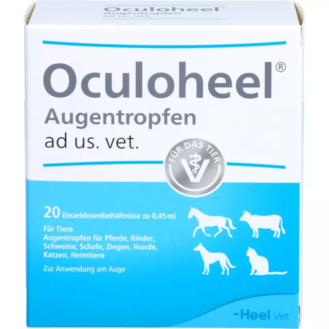 Oculoheel Augentropfen ad us. vet., 20 St. Lösung 6559470