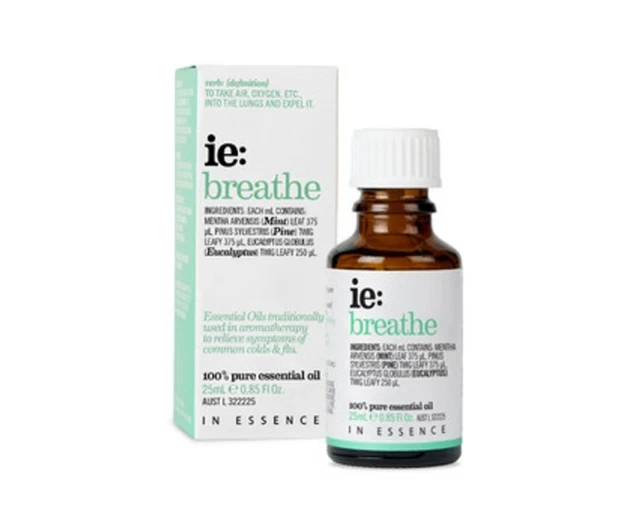 ie: Breathe: Therapeutic Oil Blend 25ml