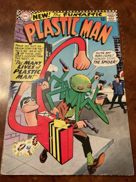 DC Plastic Man #2 silver age 1967 comic book