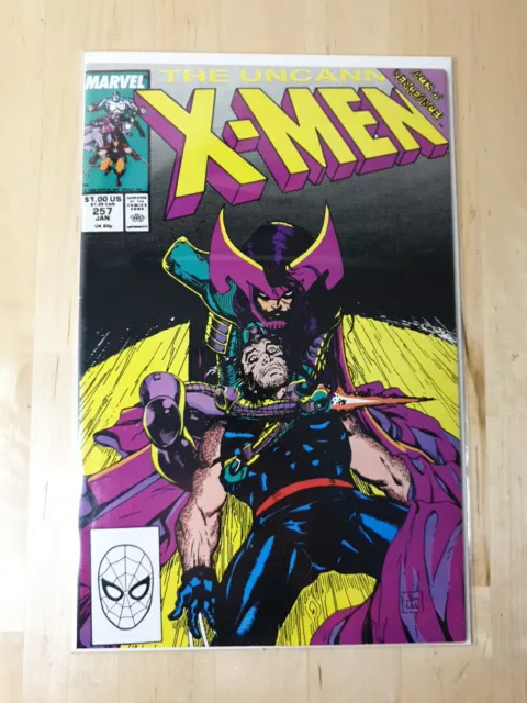 Uncanny X-Men Volume 1 #257 Marvel Comics 1990 1st Psylocke as Lady Mandarin