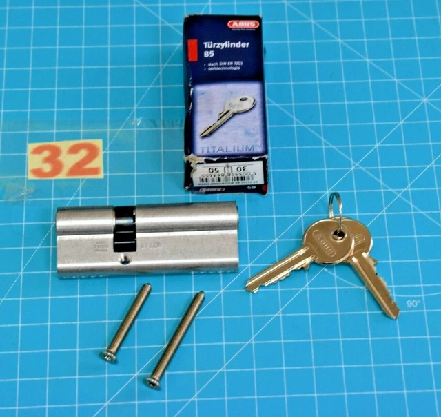 Cylindre A Bouton Abus D6 De 30-35 Mm