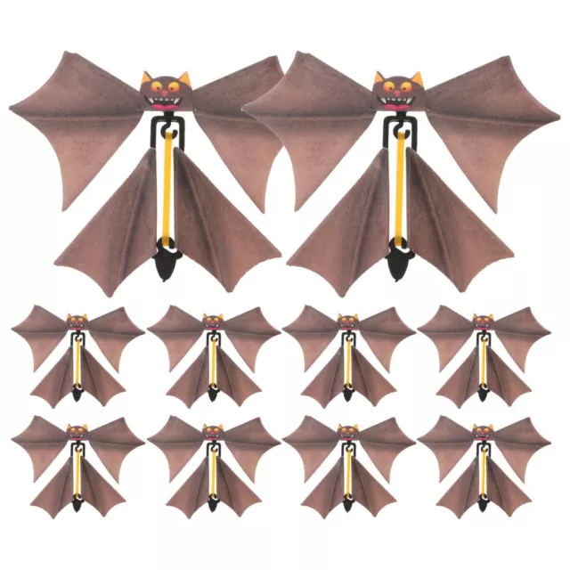 10 Pcs Faux Accessoire De Chauve-souris Jouet Blague Animal Volante Enfant