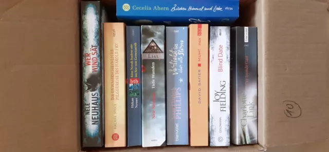 9 Bücher im Buchpaket * Link, Neuhaus, Ahern, Safier, Fielding usw.*