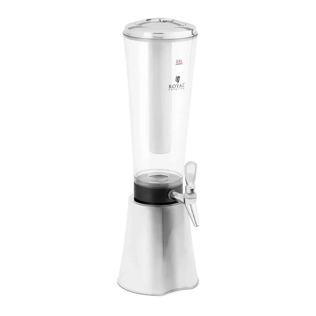 Saftspender Saftdispenser Gastro Getränkespender Zapfhahn 3 L LED-Beleuchtung