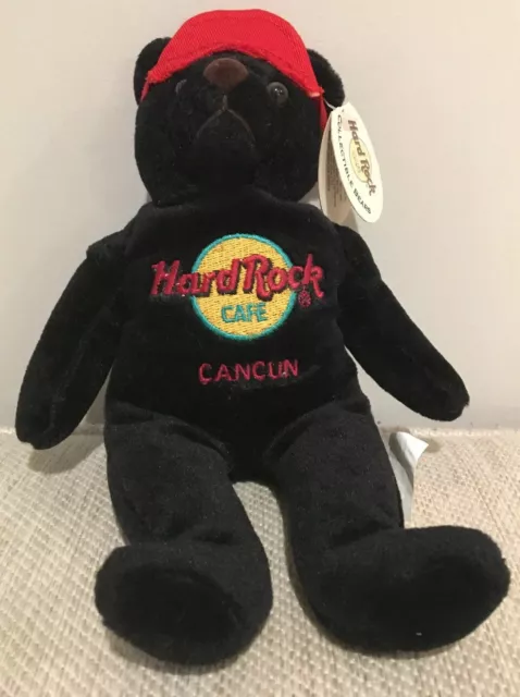 8" Hard Rock Cafe Collectible Bear Charlie Bears Stuffed Plush Cancun All is One