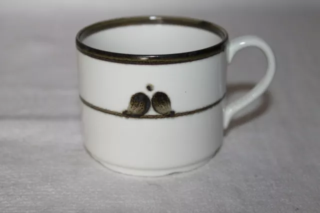 Rörstrand Nordica F555 Kaffeetasse H 6 cm, Ø 7,3 cm Schweden 70er