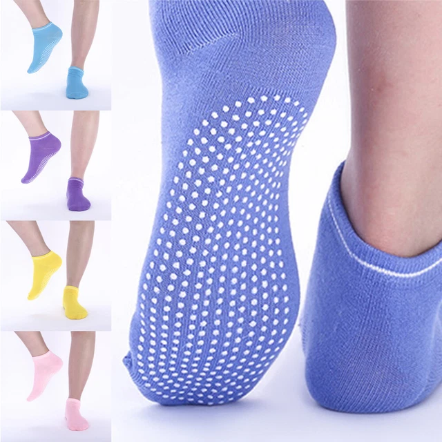 4/1 Paio Di Calze Da Donna Calze Antiscivolo Calze Sportive Da Yoga Comfort ☆